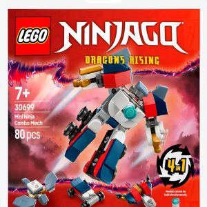 Additional photo of brand new factory sealed LEGO Ninjago Mini Ninja Combo Mech set 30699.