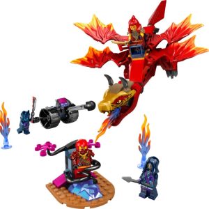 Brand new factory sealed LEGO Ninjago Kai's Source Dragon Battle set 71815 original box front view.