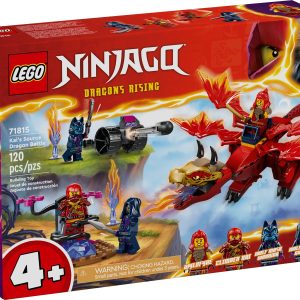Additional photo of brand new factory sealed LEGO Ninjago Kai's Source Dragon Battle set 71815.