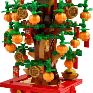 Brand new factory sealed LEGO Seasonal Money Tree set 40648 original box front view.