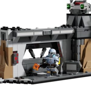 Brand new factory sealed LEGO Star Wars Paz Vizsla and Moff Gideon Battle set 75386 original box front view.
