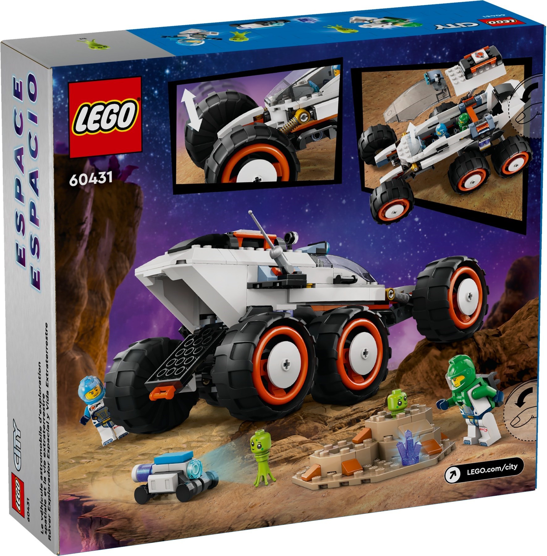 60431-1 - Space Explorer Rover and Alien Life