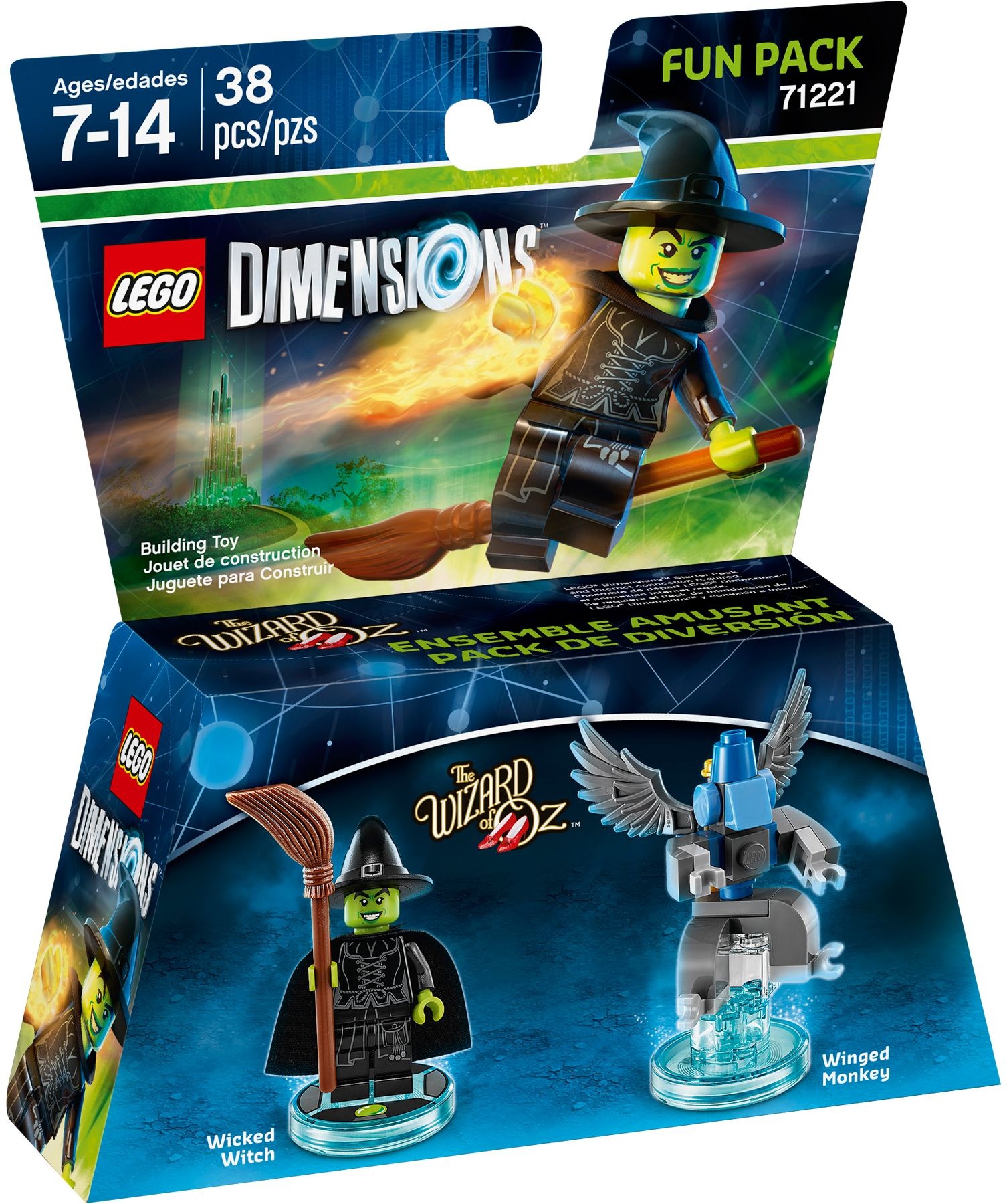 71221-1 - Fun Pack - The Wizard of Oz (Wicked Witch and Winged Monkey)