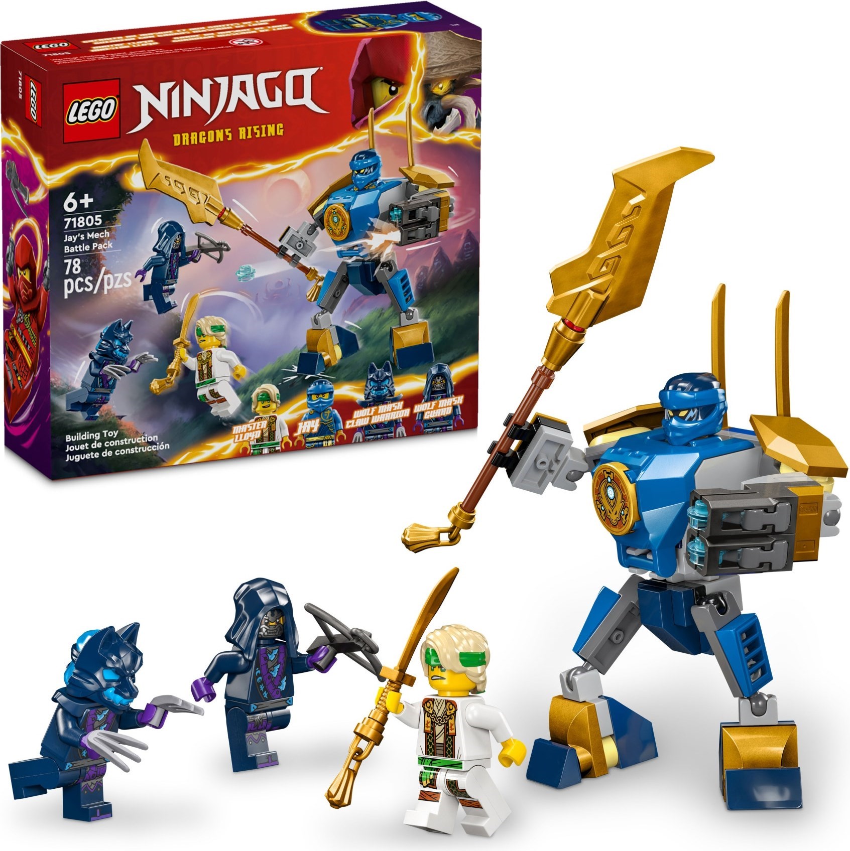 71805-1 - Jay's Mech Battle Pack