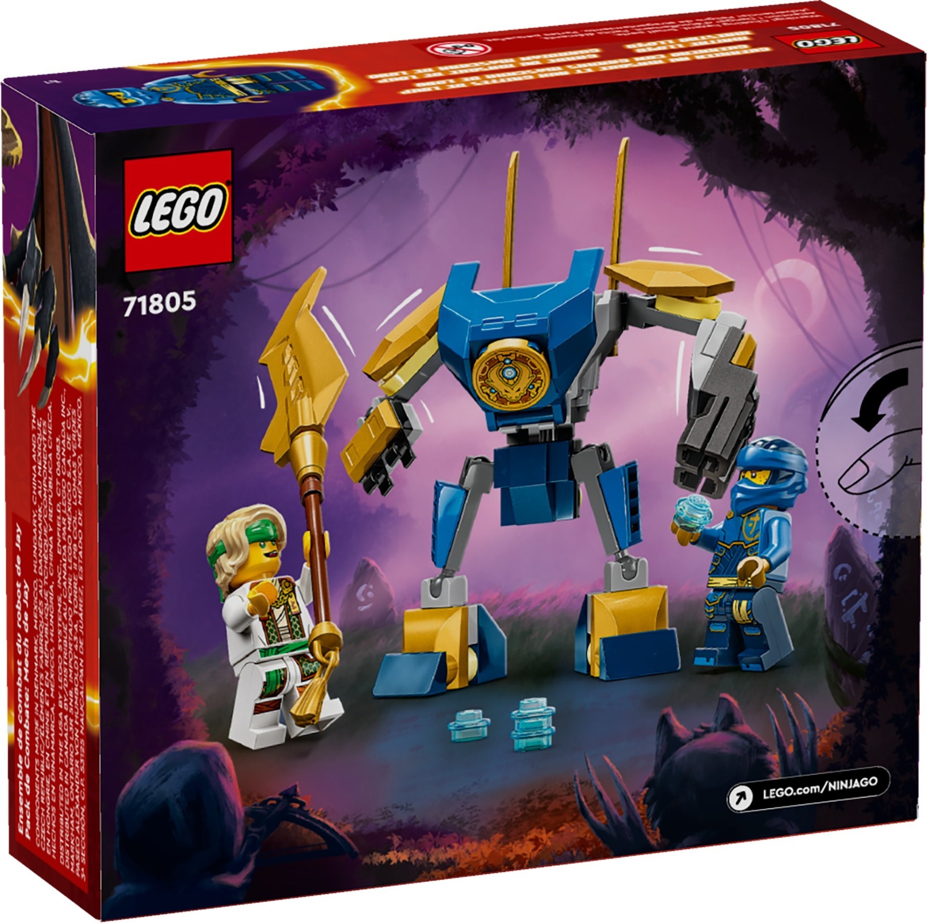 71805-1 - Jay's Mech Battle Pack