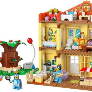 Brand new factory sealed LEGO Bluey's Family House set 11203 original box front view.
