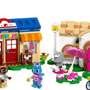Brand new factory sealed LEGO Animal Crossing Nook's Cranny & Rosie's House set 77050 original box front view.