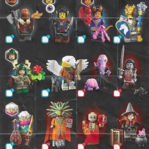Additional photo of a brand new LEGO Minifigures Dungeons & Dragons 71047 random collectible figure.