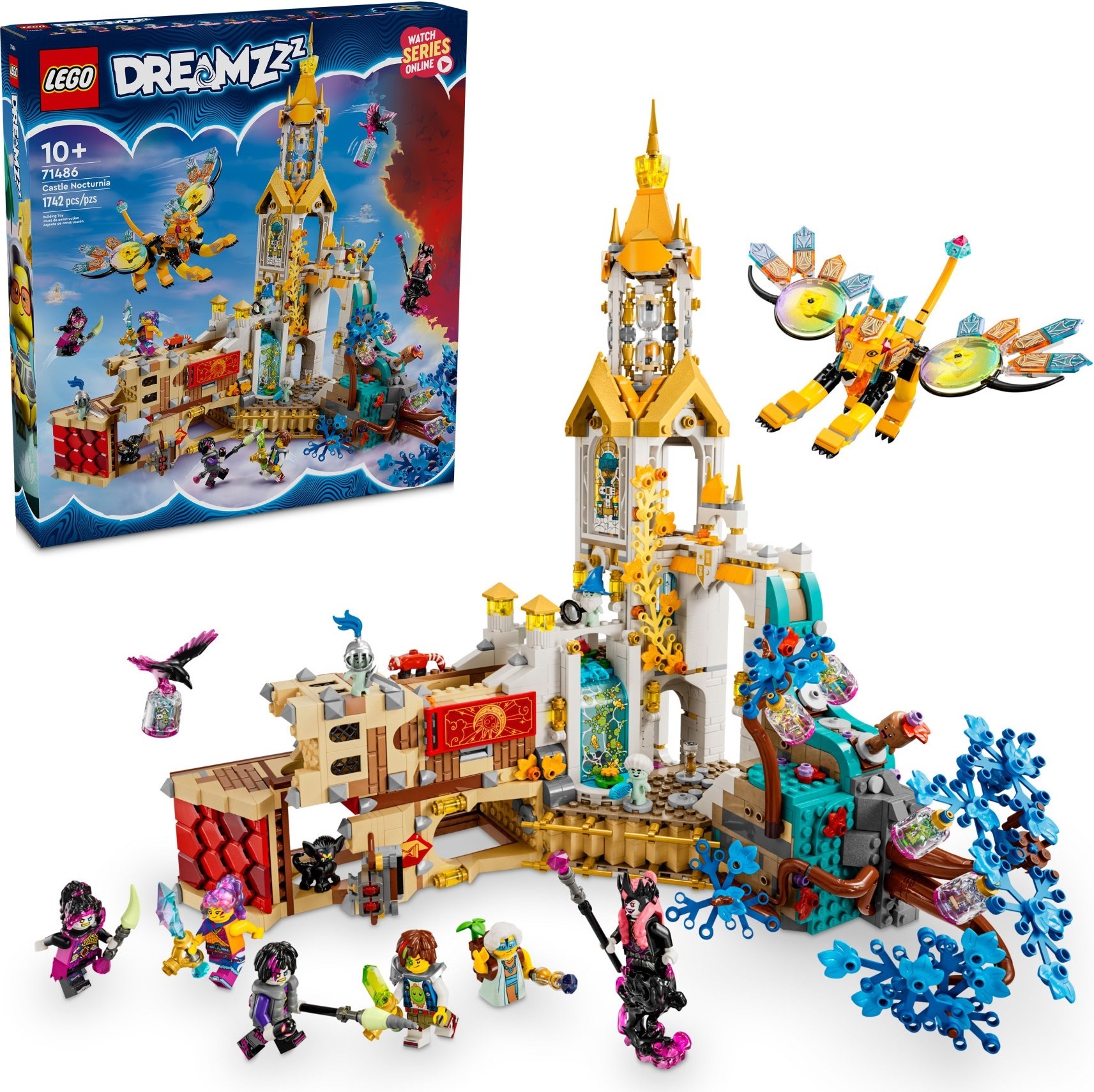 Brand New LEGO Dreamzzz 71486 Castle Nocturnia Set Photo Additional photo of brand new factory sealed LEGO Dreamzzz Castle Nocturnia set 71486.