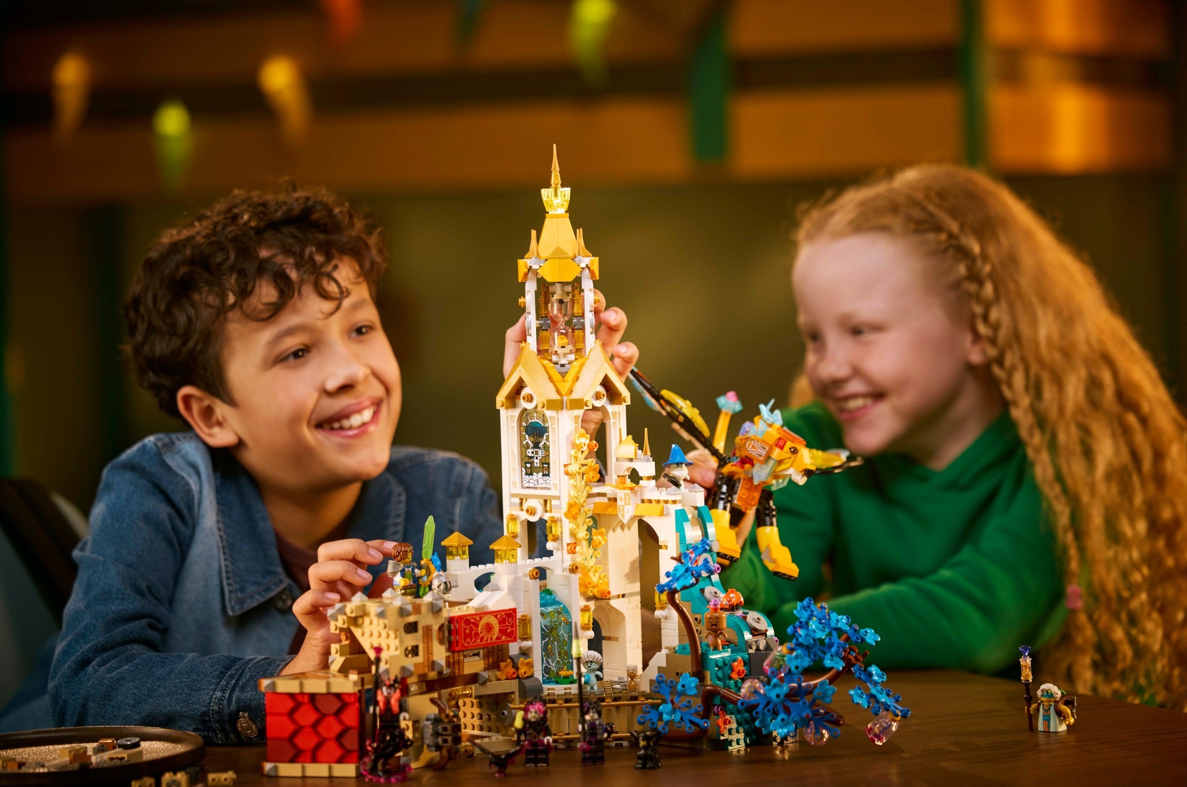 Additional photo of brand new factory sealed LEGO Dreamzzz Castle Nocturnia set 71486.