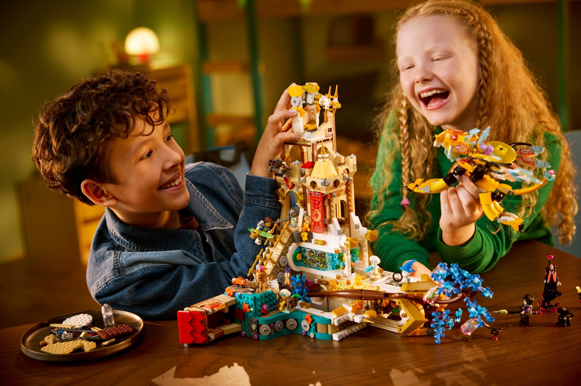 Additional photo of brand new factory sealed LEGO Dreamzzz Castle Nocturnia set 71486.