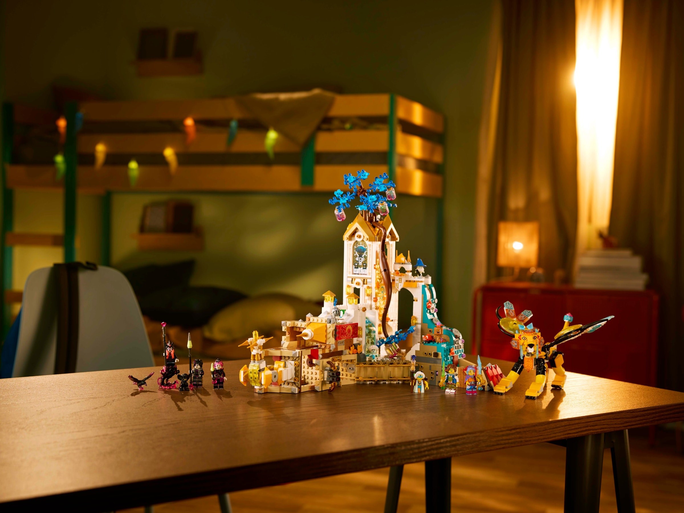Additional photo of brand new factory sealed LEGO Dreamzzz Castle Nocturnia set 71486.