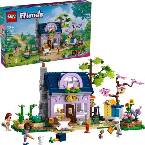 Additional photo of brand new factory sealed LEGO Friends Beekeepers' House and Flower Garden set 42669.