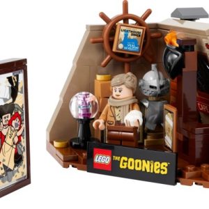 Brand new factory sealed LEGO Ideas The Goonies: The Walshes' Attic set 40773 original box front view.