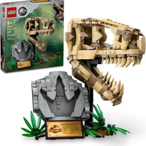 Additional photo of brand new factory sealed LEGO Jurassic World Dinosaur Fossils: T. rex Skull set 76964.