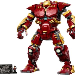 Brand new factory sealed LEGO Marvel Super Heroes Hulkbuster set 76210 original box front view.