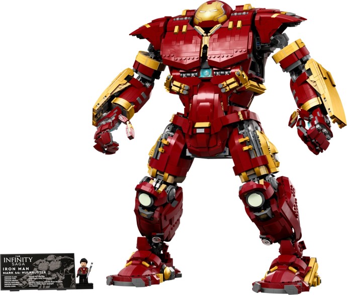 Brand new factory sealed LEGO Marvel Super Heroes Hulkbuster set 76210 original box front view.