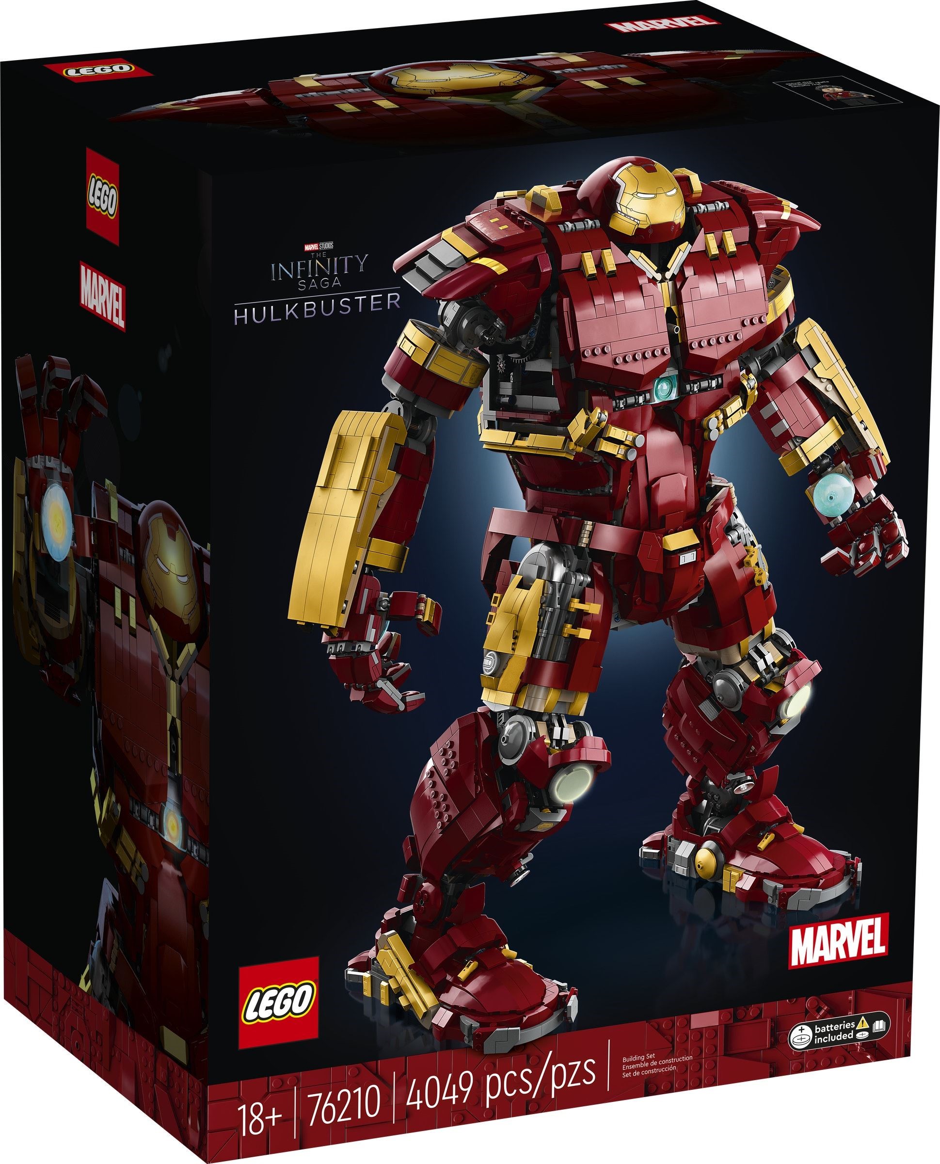 Brand New LEGO Marvel Super Heroes 76210 Hulkbuster Set Photo Additional photo of brand new factory sealed LEGO Marvel Super Heroes Hulkbuster set 76210.