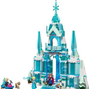 Brand new factory sealed LEGO Disney Elsa's Ice Palace set 43244 original box front view.