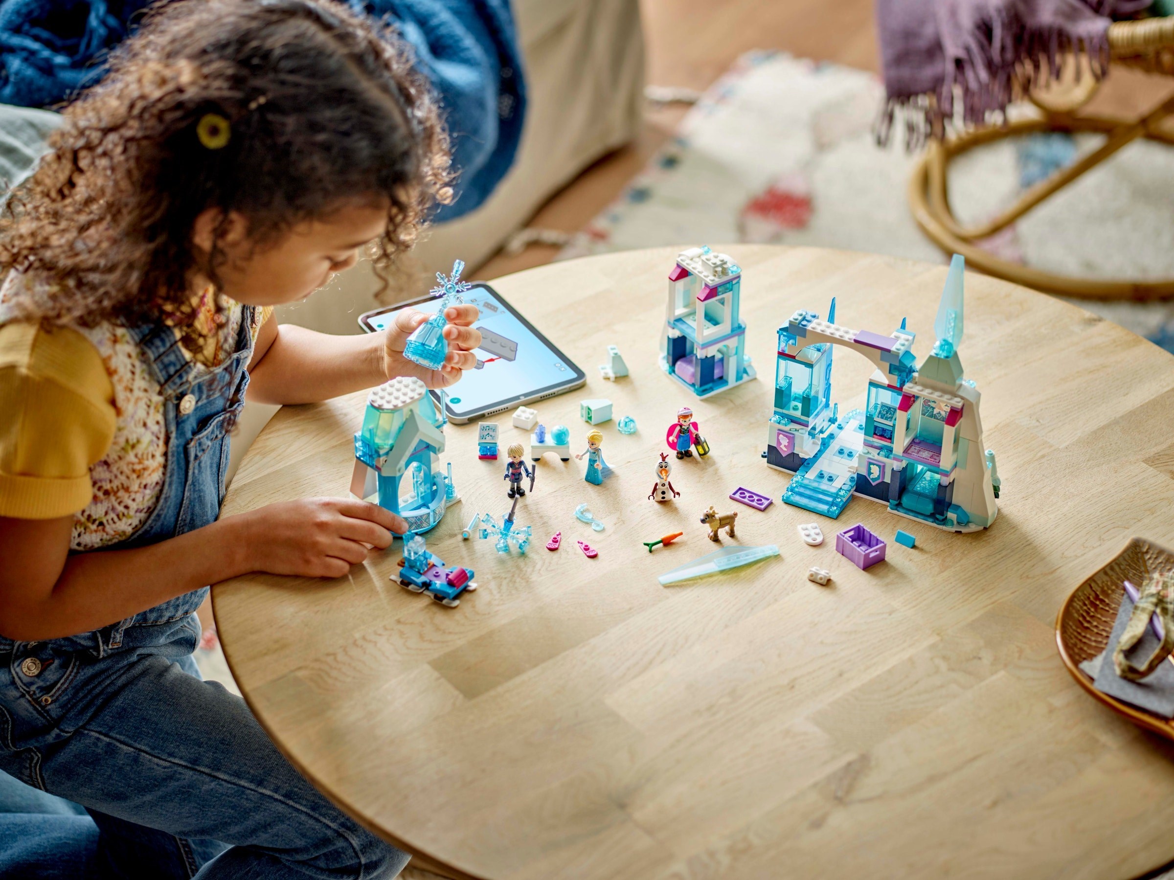 Additional photo of brand new factory sealed LEGO Disney Elsa's Ice Palace set 43244.