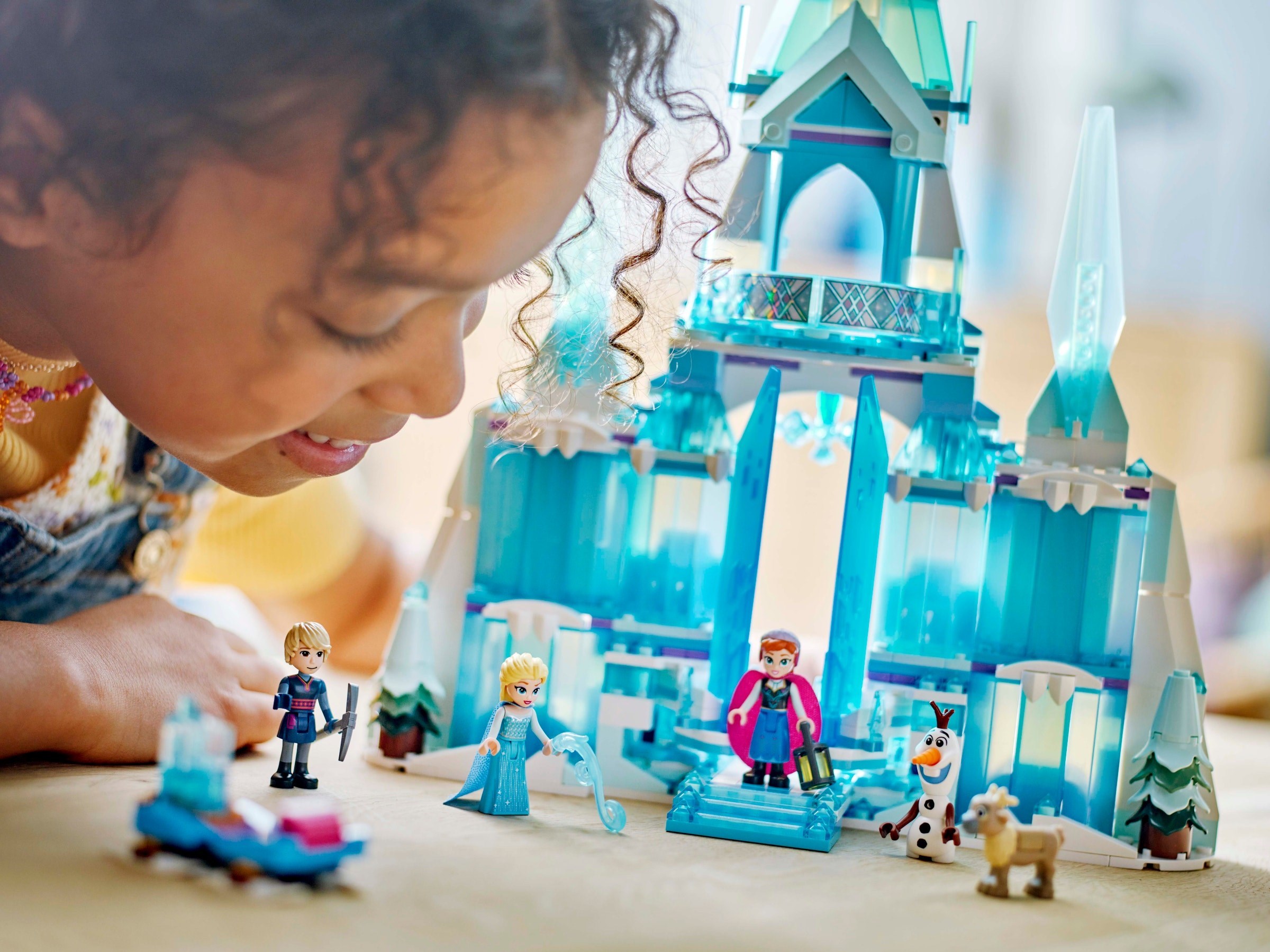 Additional photo of brand new factory sealed LEGO Disney Elsa's Ice Palace set 43244.
