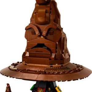 Brand new factory sealed LEGO Harry Potter Talking Sorting Hat set 76429 original box front view.