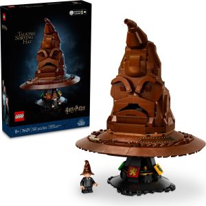 Additional photo of brand new factory sealed LEGO Harry Potter Talking Sorting Hat set 76429.