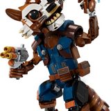 Brand new factory sealed LEGO Marvel Super Heroes Rocket & Baby Groot set 76282 original box front view.
