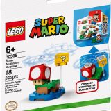 Additional photo of brand new factory sealed LEGO Super Mario Super Mushroom Surprise set 30385.