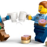 Additional photo of brand new factory sealed LEGO City Donut Truck set 60452.