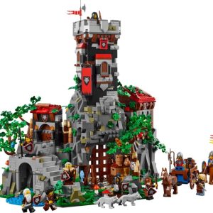 Brand new factory sealed LEGO BrickLink Outlaw Forest Den set 910057 original box front view.