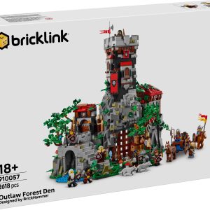 Additional photo of brand new factory sealed LEGO BrickLink Outlaw Forest Den set 910057.