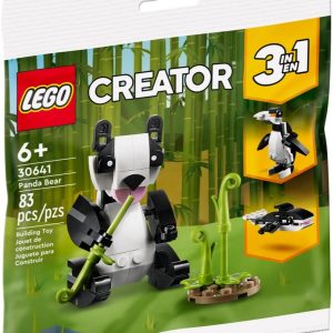 Additional photo of brand new factory sealed LEGO Creator Panda Bear set 30641.