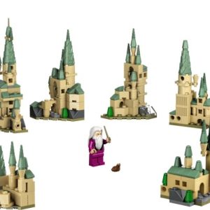 Brand new factory sealed LEGO Harry Potter Build Your Own Hogwarts Castle set 30435 original box front view.