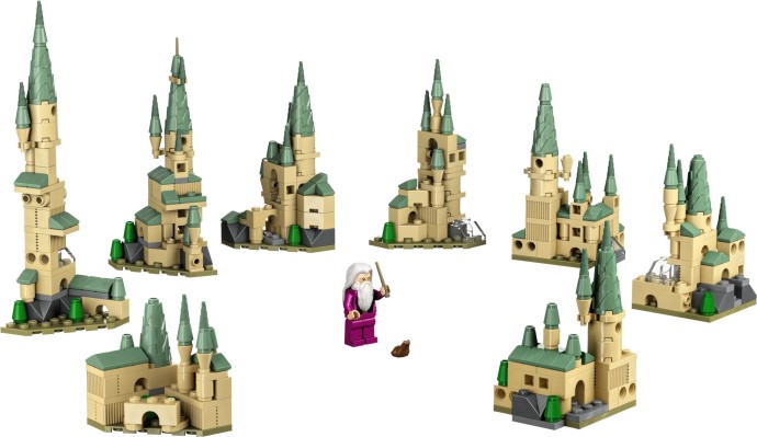 Brand new factory sealed LEGO Harry Potter Build Your Own Hogwarts Castle set 30435 original box front view.
