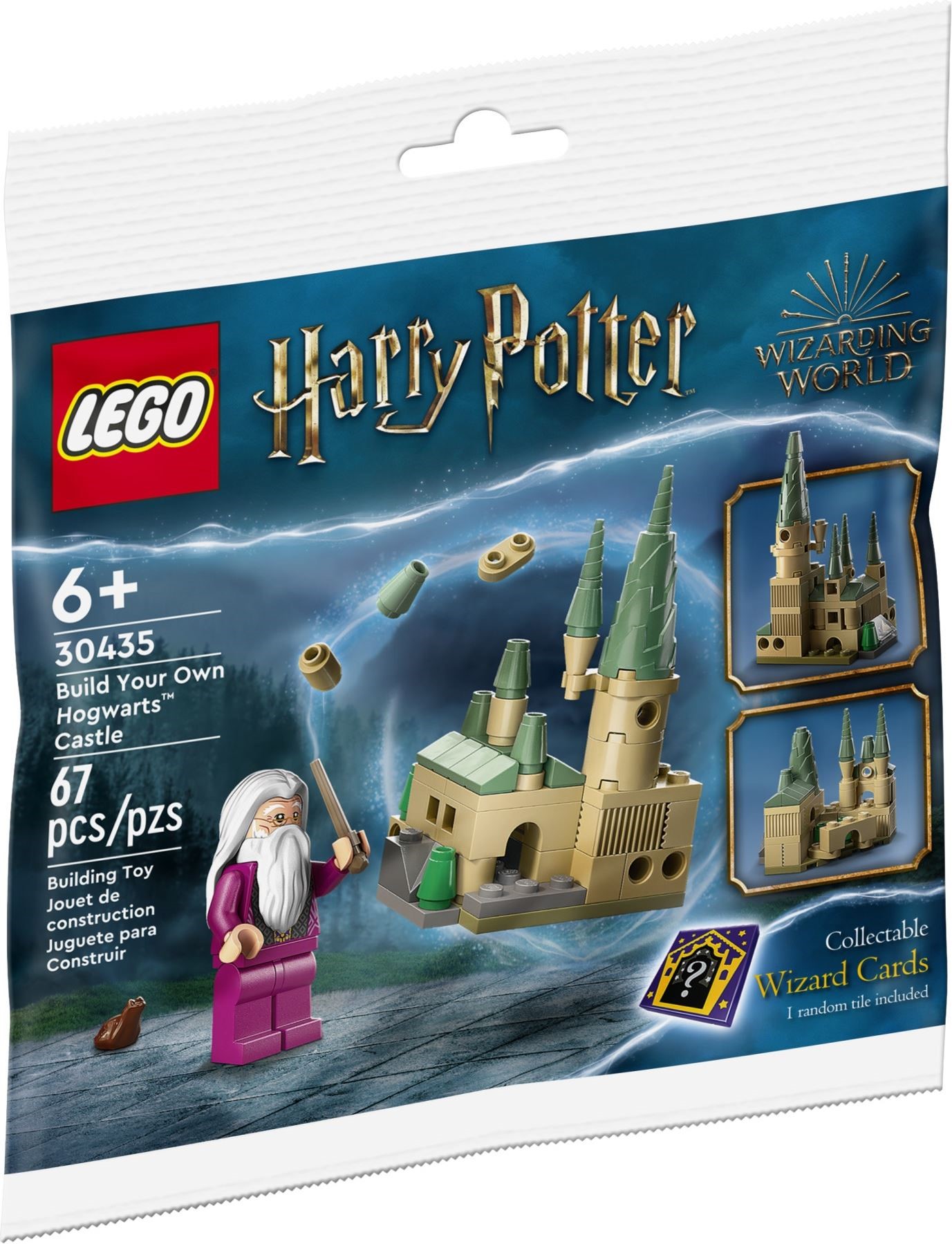 Brand New LEGO Harry Potter 30435 Build Your Own Hogwarts Castle Set Photo Additional photo of brand new factory sealed LEGO Harry Potter Build Your Own Hogwarts Castle set 30435.