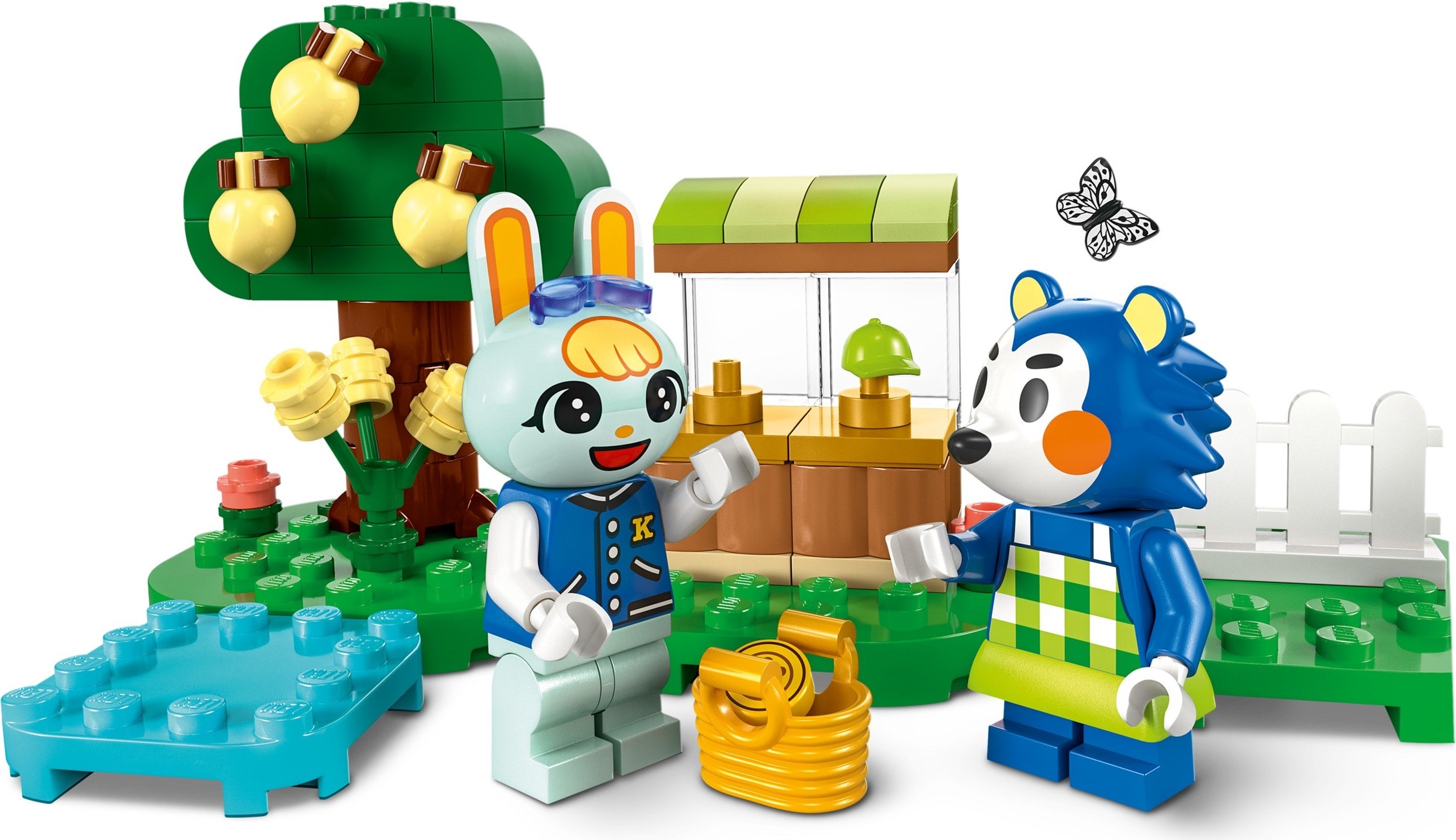 Additional photo of brand new factory sealed LEGO Animal Crossing Able Sisters Clothing Shop set 77055.