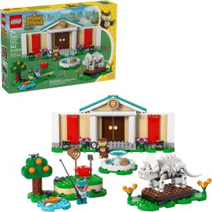 Additional photo of brand new factory sealed LEGO Animal Crossing Blathers's Museum Collection set 77056.