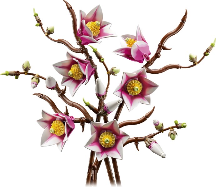 Brand new factory sealed LEGO Botanicals Magnolia Branches set 11510 original box front view.