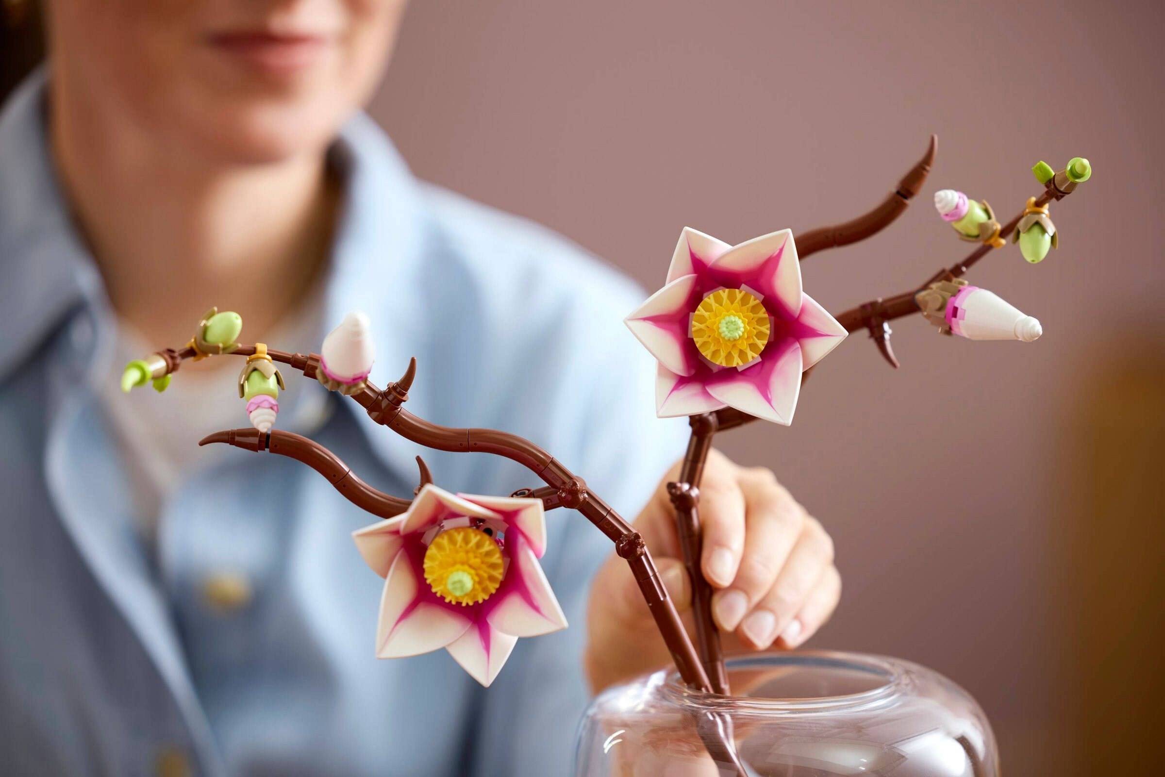 Additional photo of brand new factory sealed LEGO Botanicals Magnolia Branches set 11510.