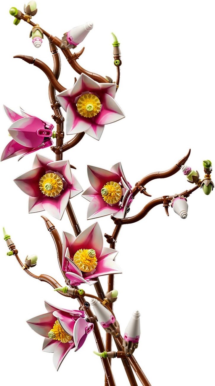 Additional photo of brand new factory sealed LEGO Botanicals Magnolia Branches set 11510.