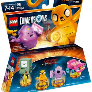 Additional photo of brand new factory sealed LEGO Dimensions Adventure Time Team Pack set 71246.