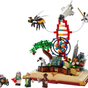 Brand new factory sealed LEGO Ideas The Evolution of STEM set 21355 original box front view.