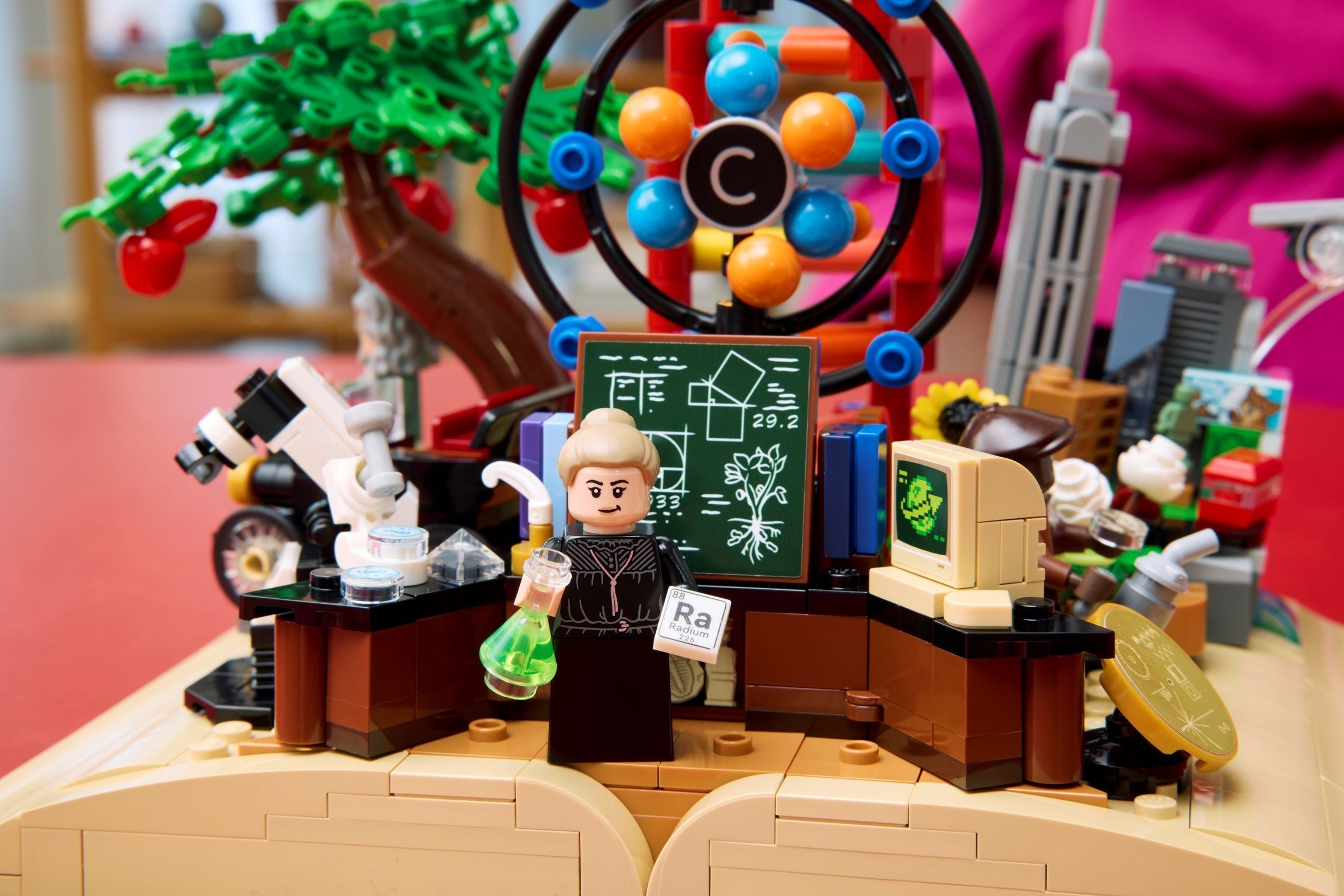 Additional photo of brand new factory sealed LEGO Ideas The Evolution of STEM set 21355.