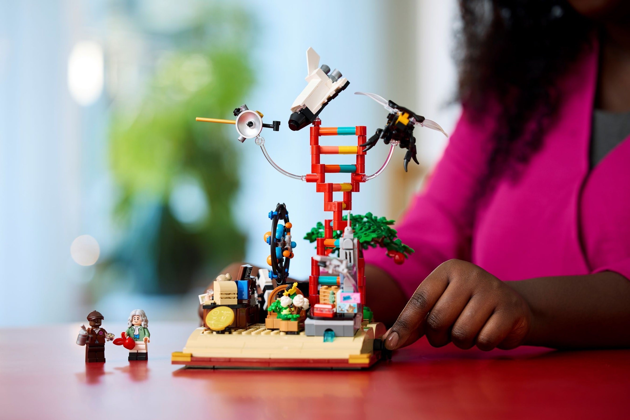 Additional photo of brand new factory sealed LEGO Ideas The Evolution of STEM set 21355.