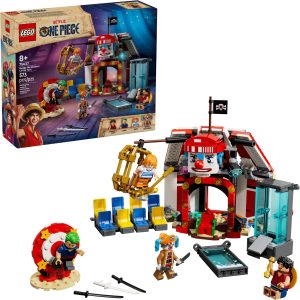 Additional photo of brand new factory sealed LEGO One Piece Buggy the Clown's Circus Tent set 75637.