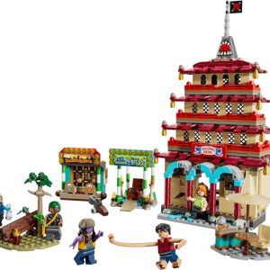 Brand new factory sealed LEGO One Piece Battle at Arlong Park set 75638 original box front view.
