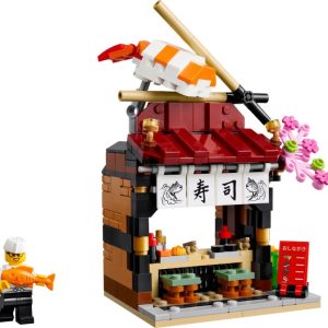 Brand new factory sealed LEGO Promotional Restaurants of the World: Japan set 40906 original box front view.