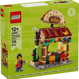 Additional photo of brand new factory sealed LEGO Promotional Restaurants of the World: Mexico set 40907.