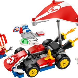 Brand new factory sealed LEGO Super Mario Standard Kart set 72032 original box front view.